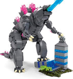 MEGA Godzilla x Kong The New Empire Building Set Action Figure Godzilla with 543 Pieces and Accessories, 8 Inches Tall, for Adult Collectors