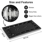 16 Pack Sticky Mouse Traps - Heavy Duty Rat Trap for Home Indoor Outdoor, Mouse Glue Traps, Mice Traps, Sticky Rats Traps, Sticky Glue Traps for Rodent, Snake, Roach, Spider, Black (10.3" X 5.4")