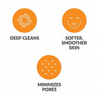 Clarisonic Sensitive Facial Cleansing Brush Head Replacement for Mia 1, Mia 2, Mia Fit, Alpha Fit, Smart Profile Uplift, 4 Count