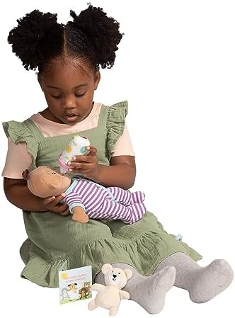 Manhattan Toy Wee Baby Stella Beige Sleepy Times Scent 12" Soft Baby Doll Set