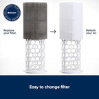 BLUEAIR Blue Pure 411 Auto, 411, 411+ Genuine Replacement Filter, Particle and Activated Carbon, fits Blue Pure 411 Auto, 411 and 411+ Air Purifiers