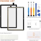 for Onn 100092980 Screen Replacement for Onn Kids Tablet 10.1 Screen for Onn 100092980 Touch Screen Digitizer Black with Tools(not Including LCD)