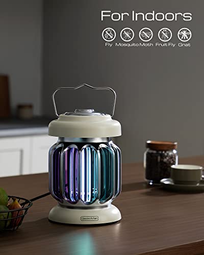 Hybrid Spectrum, Waterproof Switch Bug Zapper Outdoor Bug Zapper Indoor Bug Zapper Mosquito Repellent Outdoor Patio Mosquito Zapper Electric Fly Zapper Fruit Fly Trap for Indoors Mosquito Killer