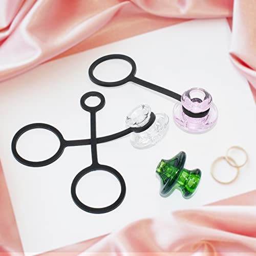Replacement Accessory Part,Universal Cover with Silicone Case,Green/Pink/Clear (3 PCS）