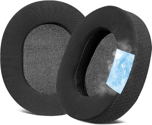 SOULWIT Earpads Replacement for SteelSeries Arctis 1/3/5/Arctis 7/7+/7P/7P+/7X/7X+/9/9X/Pro/Prime(Do Not Fit Any Arctis Nova) Headset, Ear Pads Cushions with High-Density Foam (Arctis CG Black)