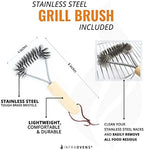 Air Fryer Accessories Compatible with Gourmia, Ninja Foodi, Nuwave® Brio, Paula Deen, Philips, Power XL + More, Air Fryer Rack, Air Fryer Cheat Sheet Guides, Air Fryer Liners and Cleaner Brush
