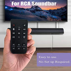 Replacement Remote Control RTS7010B for RCA Soundbar RTS7116S RTS7010BR6 RTW711WS RTS7010BGE6 RTS7131B RTS7113WS RTS739BWS