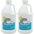 In The Swim Algaecide 60 Plus for Swimming Pools - Non-Metallic, Low Odor, Non-Foaming Algae Bloom Preventative - Chlorine Sanitizer Compatible - 1 Gallon