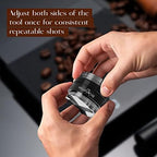 53mm Espresso Tamper & Distributor | Accessories Include Own Tamp Mat For Quick Storage | Ideal Tools For Breville/Sage Automatic Coffee Machine.