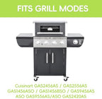 Grills Parts kit for Cuisinart 2556 2456 GAS1456ASO GAS1456BSO GAS2556AS GAS9456AS Grill, Heat Tents and Grill Burner Replacement Parts for Cuisinart Gas Grill GAS0565AS GAS9456ASO GAS9456ASO