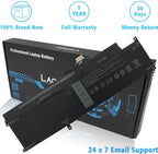 XCNR3 Laptop Replacement Battery for Dell Latitude 13 7370 Ultrabook Series 0XCNR3 WY7CG MH25J 7.6V 34WH/4250MAH 4-Cell