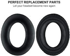 A20 Headset Replacement Ear Pads Ear Cushions Kit Compatible with Bose Aviation Headset X A10 A20 Headphone Ear Cups Ear Cover Earpads Repair Parts Memory Foam Earpads(Black)