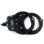 Ace Martial Arts Supply Heavy Duty Handcuffs and Keys (Black Chain)