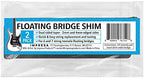 IMPRESA [2 Pack] Guitar Floating Tremolo Bridge Shim - for Easy Adjustment and Tuning - Durable Plastic Trem Wedge - Electric Guitar Bridge Replacement Tool for Faster String Replacement