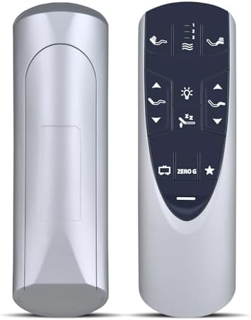 RF502A RF358A Replacement Remote Control for Tempur-Pedic Ergo or Ergo Extend Adjustable Bed Base JDLK.33.01.18 RF358A, JLDK.33.01.36, RF502A