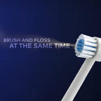 TB100E Replacement Toothbrush Tips Compatible with Waterpik Dental Water Jet WP100 WP300 WP450 WP672 WP660 WP260 Generic Toothbrush Heads for Waterpik Flossers fit Waterpik Brush Flosser Head