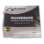 Silverback Wedge Pillow 7.5" Wedge Pillow Cover 100% Egyptian Cotton Replacement Pillow Case, Fits Our 25" W x 26" L x 7.5" H Pillow Wedge, Fit for Wedges Up to 27.5" W x 27.5" L x 8" H