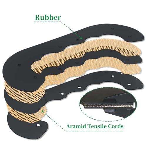 POSEAGLE 99-9313 Snow Blower Paddles with 133-5585 Scraper Blade 121-6622 Belt for Toro Power Clear 721 R, 721 E, 721 QZR, 721 QZE, 721 R-c, Quick Clear CCR 6053 R, CCR 6053 ES Snowthrowers