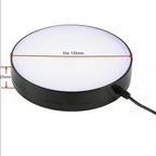 Microscope Accessories Kit for Adult Microscope Illuminators Adjustable Brightness LED Ring Bottom Light Source Eliminate Shadow Reflective for Binocular trinocular Stereo Microscope Light Accessory