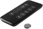 Replacement for Bose SoundDock 10 Remote with CR2025 Battery, Also Fit for Bose Sounddock Series 2 3 II III Digital Music System Remote Control
