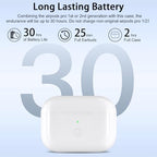 Compatible for AirPods Pro 1st & 2nd Generation Charging Case Replacement with USB-C Charging, Wireless AirPods Pro 1 2 Charger Case with Bluetooth Pairing Sync Button, with Type-C Charging