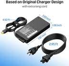 230W 20V 11.5A Laptop Charger Replacement for Lenovo Legion 5 7 5P C7 S7 Y740 Y730 Y545 Y540 Y900 Y910 Y920 Y7000, Thinkpad P1 P16 P72, ADL230SCC3A ADL230NLC3A ADL230NDC3A 02DL144 AC Power Adapter