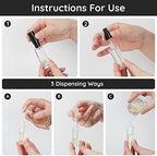 Segbeauty Perfume Atomizer Travel, 10pcs Portable Mini Refillable Perfume Bottles Kits, 10ML Scent Pump Case Empty Glass Toiletries Supplies Containers Travel Size Spray Bottles Accessories Set Clear
