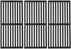 Uniflasy Cast Iron Cooking Grates for Cuisinart GAS2456AS,GAS1456ASO,GAS1456BSO,Kirkland PC2600L,PCA-2600L,PCA-2600N,PC-26001,PC-2600 Model,Grill Grid Replacement Parts 17.8''x24.7'',3 Pack