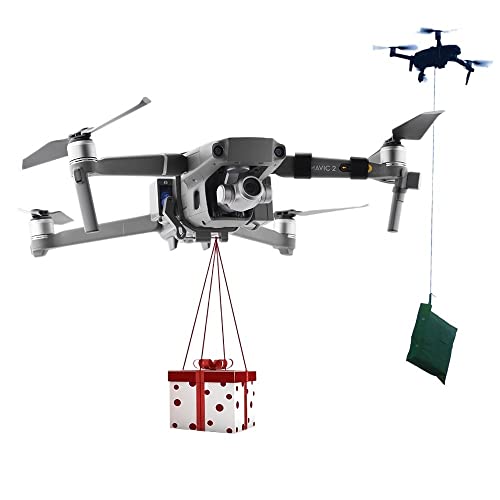 [OEM Drone Accessories] Airdrop System for DJI Mavic 3/2 Pro Zoom AIR 2 Mini 2 FIMI SE Drone Fishing Bait Wedding Ring Gift Deliver Life Rescue Thrower [Replacement] ( Color : For Mavic air 2 2S )