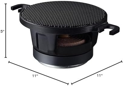 Kenwood eXcelon KFC-X2C 2.5-Inch Mid Range Factory Replacement Car Speakers, 120 Watts Max Power (Pair)