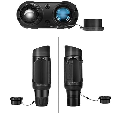 Pro Night Vision Binoculars, Digital Infrared, 4" Screen, 2X Zoom, Essential Outdoor Deer Hunting Accessories, Tactical Gear, Security Goggles, 32GB Card, Multifunction Card Reader, Case
