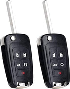 Key Fob Replacement Fits for Chevy Cruze Equinox Camaro Impala Malibu Sonic Buick Regal Verano Encore Lacrosse GMC Terrain 2010-2021 OHT01060512 Keyless Entry Remote Control 13504199