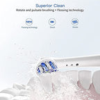 Replacement Toothbrush Heads for Oral B Braun, 16 Pack Professional Electric Toothbrush Heads, Precision Clean Brush Heads Refill Compatible with Oral-B 7000/Pro 1000/9600/ 5000/3000/8000 (16 Pack)