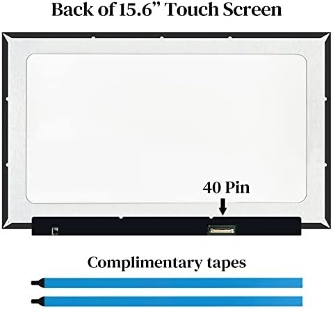 LCD Touch Screen Replacement for Lenovo ideapad 3-15IIL05 3-11L05 3-15IML05 3-15ITL05 3-15ADA05 81WE, HD 1366x768, 40 Pin Touch LCD Display (81WE006KUS 00KVUS 00NKUS 000DUS 000EUS 0045US)