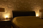 AURAGLOW Plugin GU10 Spotlight Uplighter Wall Sconce Wash Light Plug Socket Outlet Uplight Lamp **N0 LED Bulb Included**