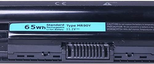 Replacement MR90Y (11.1V 65Wh) batteryCompatible with Dell Inspiron 14 3421 3437/14R 5421 5437/15 3521 3537 /15R 5521 5537/17 3721 5721 5737 3440 3540 2421 2521