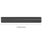 RUSPEPA Black Metallic Wrapping Paper - Solid Color Matte Paper Perfect for Wedding, Birthday, Christmas, Baby Shower - 17.5 Inches X 65.6 Feet