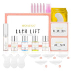 Ecofan Lash Lift Kit, Perming Curling Lifting Eyelash Perm Kit | Professional Semi Permanent for Salon Includes Eye Shields, Pads and Accessories