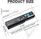 New Replacement PA3817U-1BRS Battery for Toshiba Satellite C655 C675 C675D L645 L645D L655 L655D L675 L675D L745 L755 L755D P745 P755 P775 M645 A660 A655 PA3817U Series Battery -12 Months Warranty