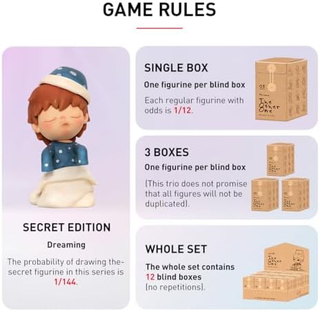 POP MART Hirono The Other One Blind Box Figures, Random Design Box Toys for Modern Home Decor, Collectible Toy Set for Desk Accessories, 1PC