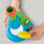 Play-Doh Light & Look Microscope for Kids 3 Years & Up, Electronic Preschool Toys for Girls & Boys, 9 Accessories & 5 Colors