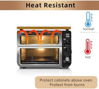 Bamboo Cutting Board Compatible with Ninja DCT401 DCT402 DCT451 Double Oven, Heat Resistant Cutting Board for Convection Toaster Oven, Air Fryer Accessories Compatible with Ninja Oven, Reclaim Space