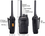 Retevis RT27 Walkie Talkies with Earpiece,Two Way Radios Rechargeable,USB Charging VOX Handsfree,2 Way Radio Long Range for Family Road Trip Camping Hiking Skiing(3 Pack)
