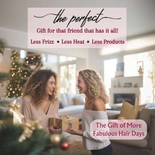 Microfiber Hair Towel Wrap for Women - Gift and Travel - Smooth like Silk - Curly, Wavy, Straight Hair Girls - Plopping Essential - Anti-Frizz, Fast Drying, Works Better than a T-Shirt