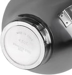 Anbige Replacement Parts Stainless Steel 4.5 Quart Mixing Bowl with Handle,Compatible with KitchenAid Artisan&Classic Series 4.5-5 QT Tilt-Head Mixer