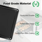 11 Inch Baking Sheet, Baking Pan for Ninja DCT451 DCT401 DT251 DT201 DT200 SP351 SP300 SP301 SP201 Air Fryer Oven, Cookie Sheets for Baking, Baking Tray for Ninja Foodi Air Fryer Accessories