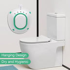 RUGUO Sitz Bath for Hemorrhoids - Sitz Bath for Toilet Seat - Foldable Sitz Bath for Postpartum Care, for Soothes Hemorrhoids & Perineum, Cleanse Vagina & Anal（Blue Accessories）