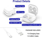 Wired Charging Case Compatible with Samsung Galaxy Buds 2(SM-R177), Replacement Charger Case Dock Station for Galaxy Buds 2 Bluetooth Earbuds (White)