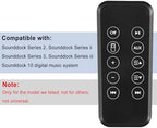 Replacement for Bose SoundDock 10 Remote with CR2025 Battery, Also Fit for Bose Sounddock Series 2 3 II III Digital Music System Remote Control