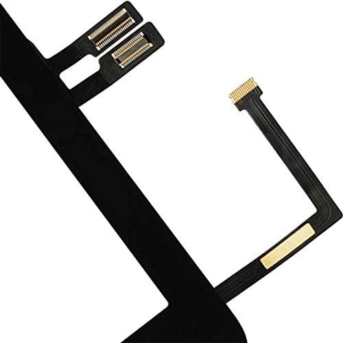 for Black iPad 6 2018 6th Generation A1893 A1954 Touch Screen Digitizer Assembly Replacement with Home Button,Camera Bracket,Pre-Installed Adhesive,Tool Repair Kit